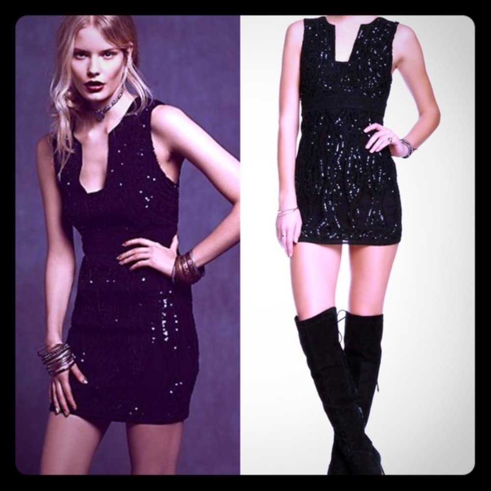 Free People Sequin Dress
